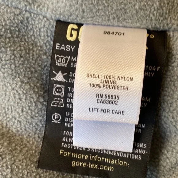 Cabela’s Outdoor Recreation Gore-Tex Fleece Lined Men’s Jacket, Medium Tall - Picture 11 of 13